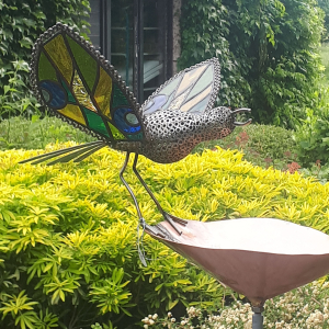 Christian Delory - J'ai soif (Metal, Recup, Stained glass)